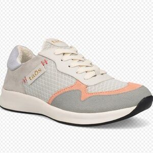 TAOS Women's Detour Sneaker Light Grey Multi-Color Sz 9